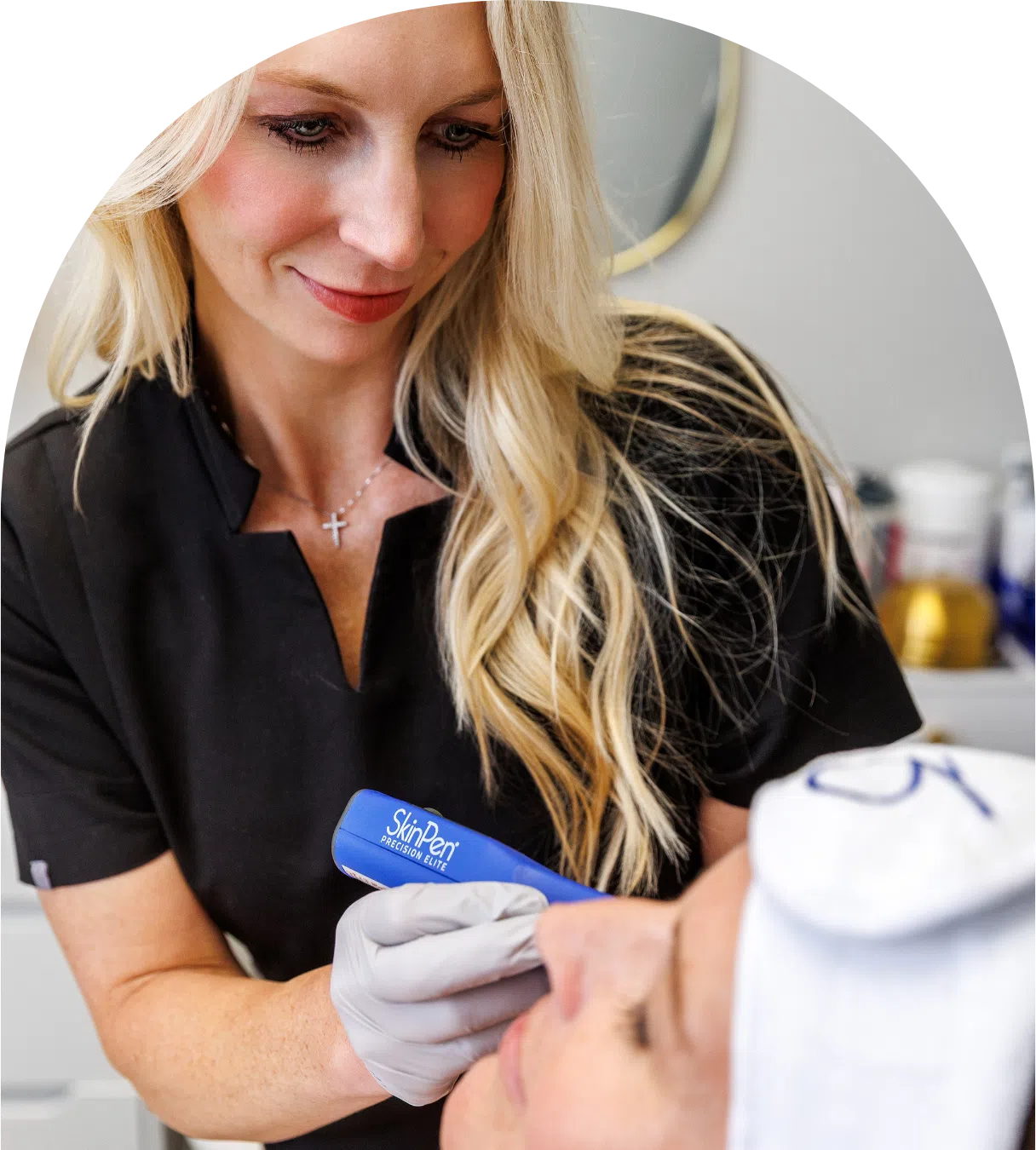 Microneedling facial in Manhattan, Kansas